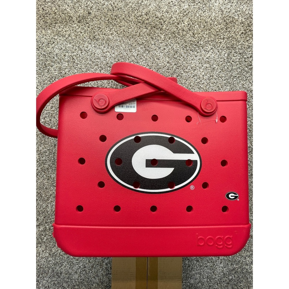 Bogg Bag Tote Bag Women S Red NEW NCAA Georgia Bulldogs T1847